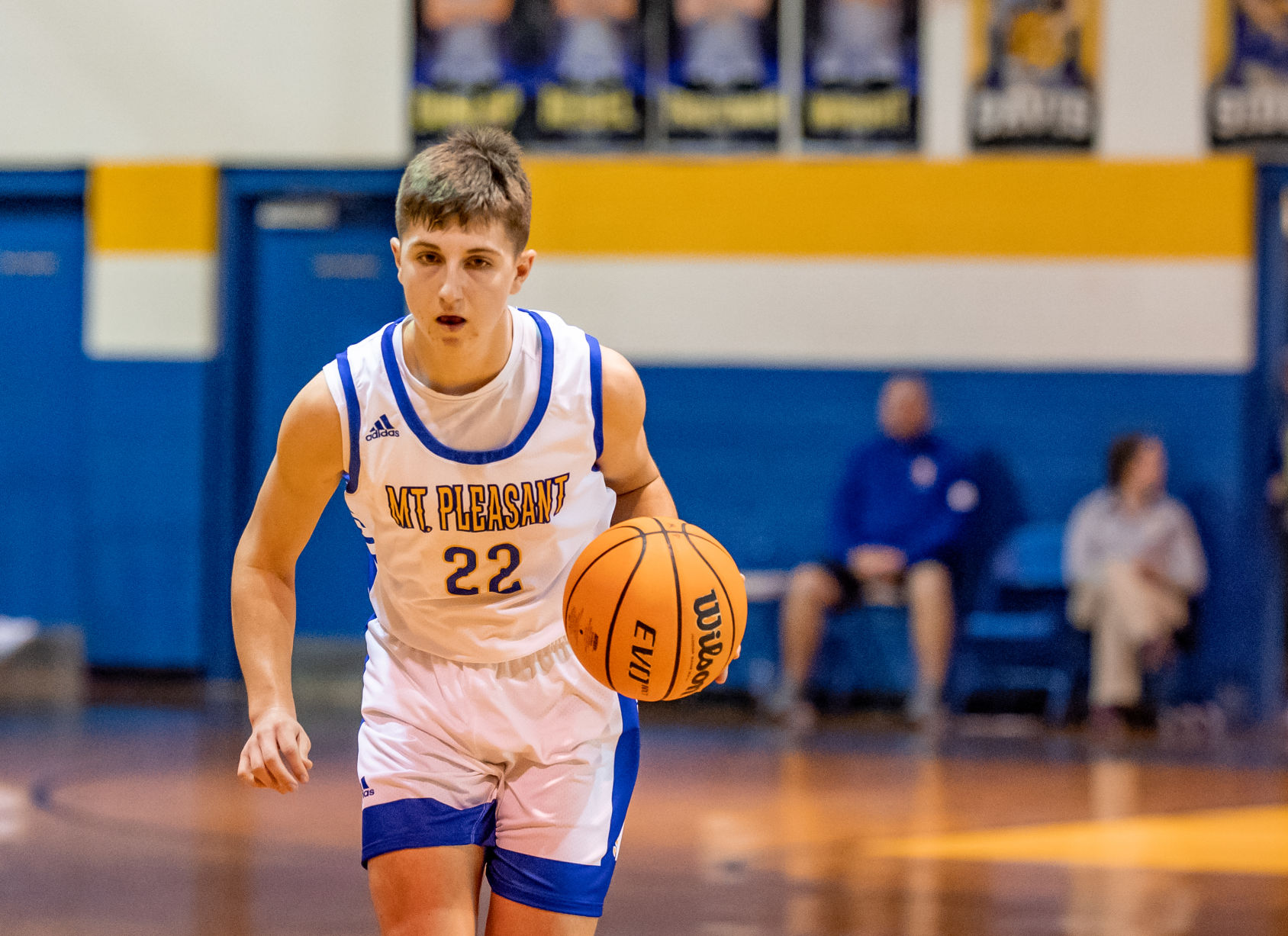 Friday night basketball action